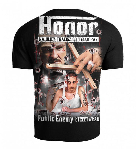 Public Enemy T-shirt Honor Black