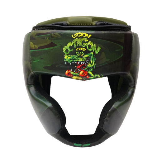 Legion Octagon Kids Boxing Headguard “CROCODILE” 🐊🥊🧒