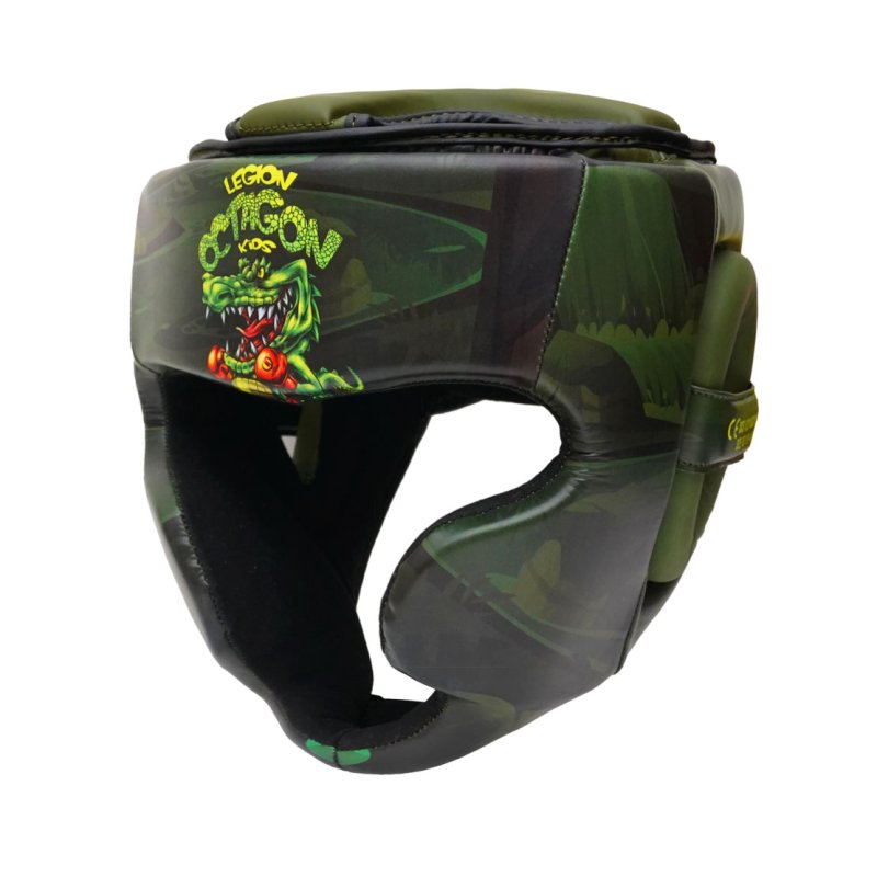 Legion Octagon Kids Boxing Headguard “CROCODILE” 🐊🥊🧒