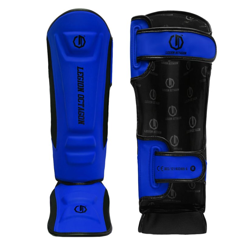 LEGION OCTAGON – Enforcer Shin  Instep Guards Blue🥊🔥