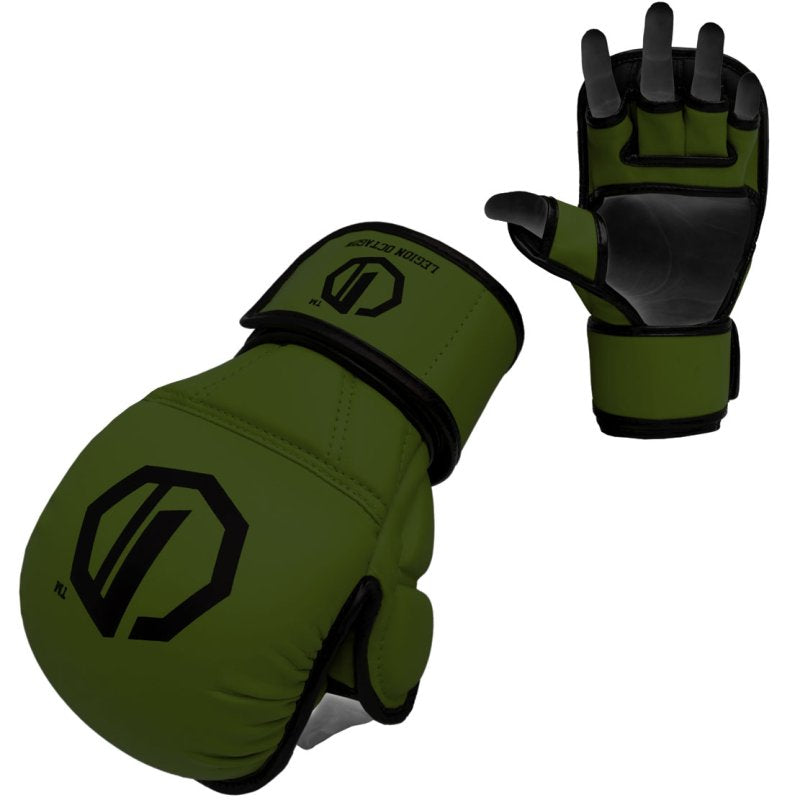 🥊🔥 Legion OCTAGON MMA Sparring Gloves “ENFORCER” Dark Green