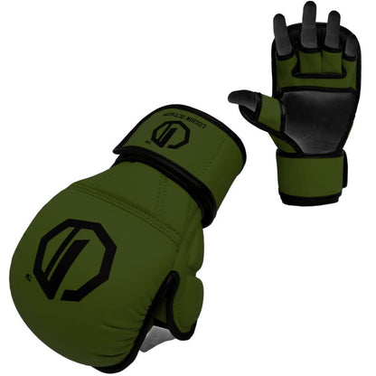 🥊🔥 Legion OCTAGON MMA Sparring Gloves “ENFORCER” Dark Green