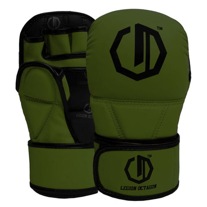 🥊🔥 Legion OCTAGON MMA Sparring Gloves “ENFORCER” Dark Green