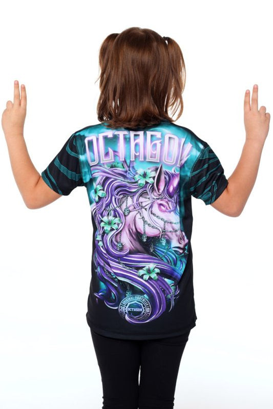 OCTAGON – Unicorn Kids’ Sports T-Shirt