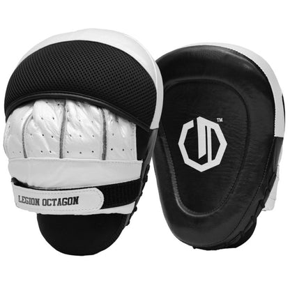 🥊 LEGION OCTAGON Pro Series Coach Pads – Black/White (Set of 2)