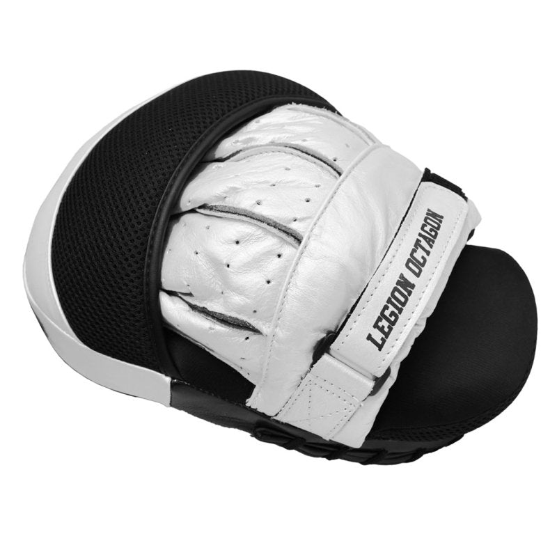 🥊 LEGION OCTAGON Pro Series Coach Pads – Black/White (Set of 2)