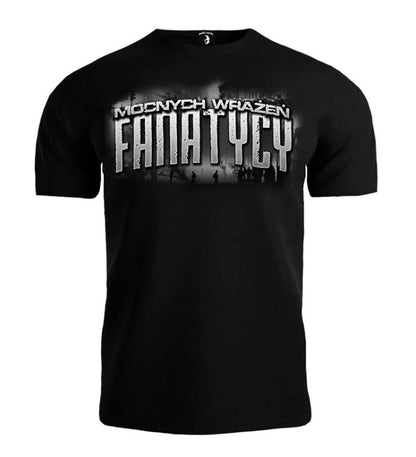 Public Enemy T-shirt Mocnych Wrażeń Fanatycy Black