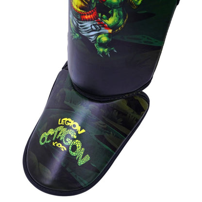 Legion Octagon Kids Shin Guards “CROCODILE” 🐊🥋🧒