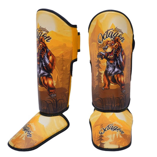 Legion Octagon Kids Shin Guards “BEAR” 🐻🥋🧒