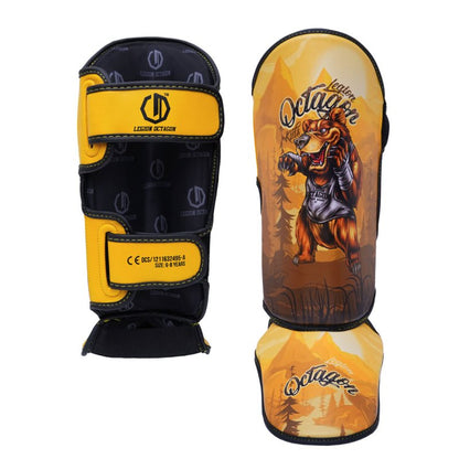 Legion Octagon Kids Shin Guards “BEAR” 🐻🥋🧒