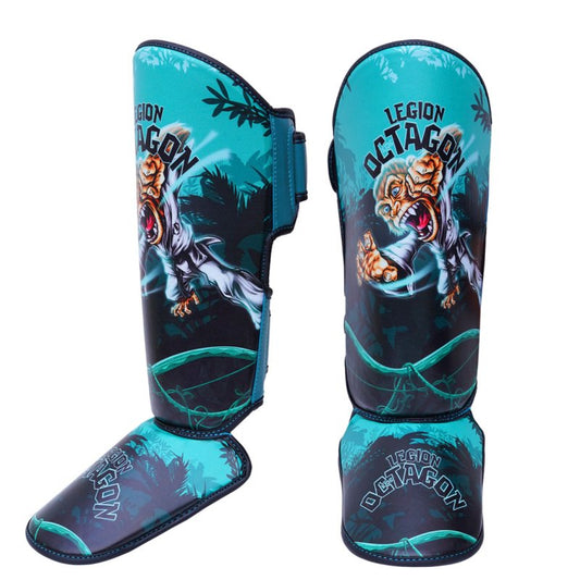 Legion Octagon Kids Shin Guards “MONKEY” 🐵🥋🧒