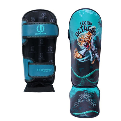 Legion Octagon Kids Shin Guards “MONKEY” 🐵🥋🧒