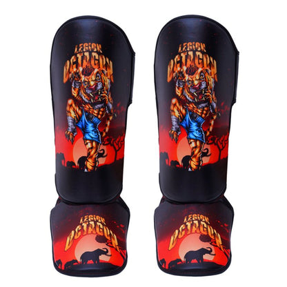 Legion Octagon Kids Shin Guards “TIGER” 🐯🥋🧒