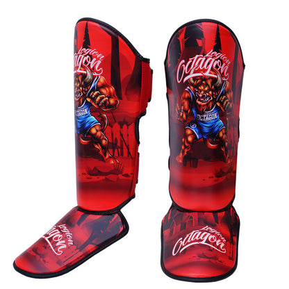 Legion Octagon Kids Shin Guards “BULL” 🐂🥋🧒