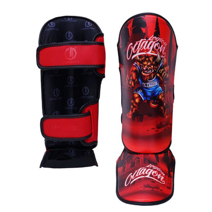 Legion Octagon Kids Shin Guards “BULL” 🐂🥋🧒