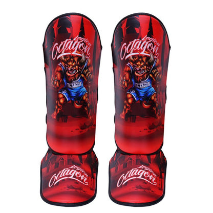 Legion Octagon Kids Shin Guards “BULL” 🐂🥋🧒