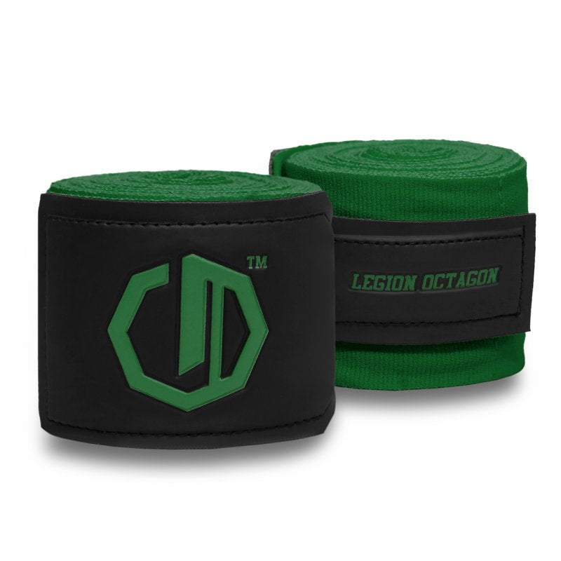 Octagon Supreme Boxing Hand Wraps (5m) 🥊🔥 Dark Green