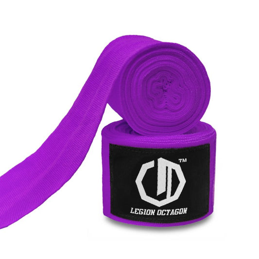 OCTAGON – Standard Boxing Hand Wraps Purple
