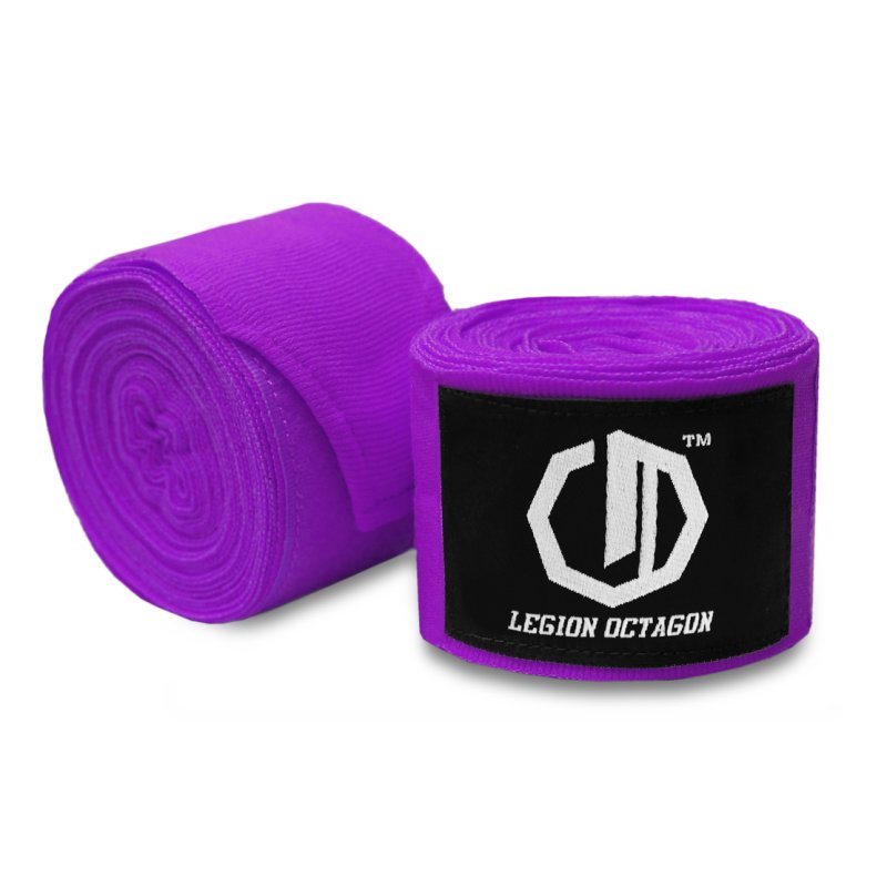 OCTAGON – Standard Boxing Hand Wraps Purple