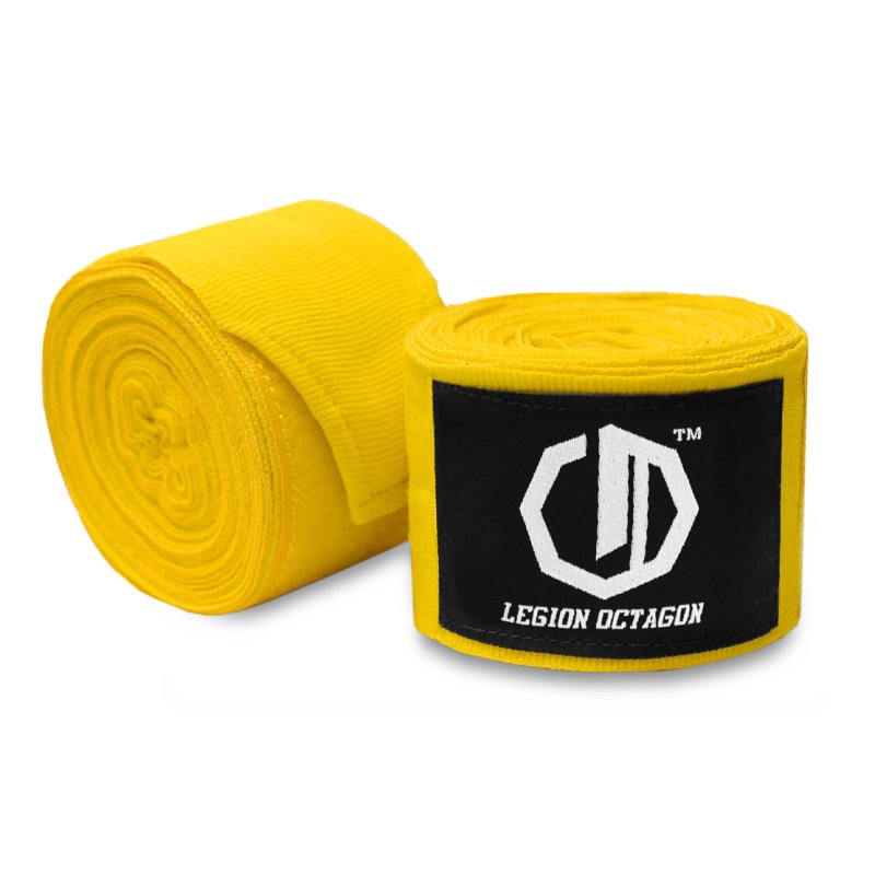 OCTAGON – Standard Boxing Hand Wraps Yellow