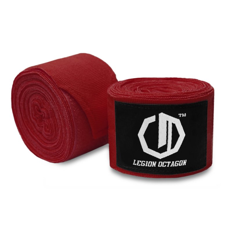 OCTAGON – Standard Boxing Hand Wraps Burgundy