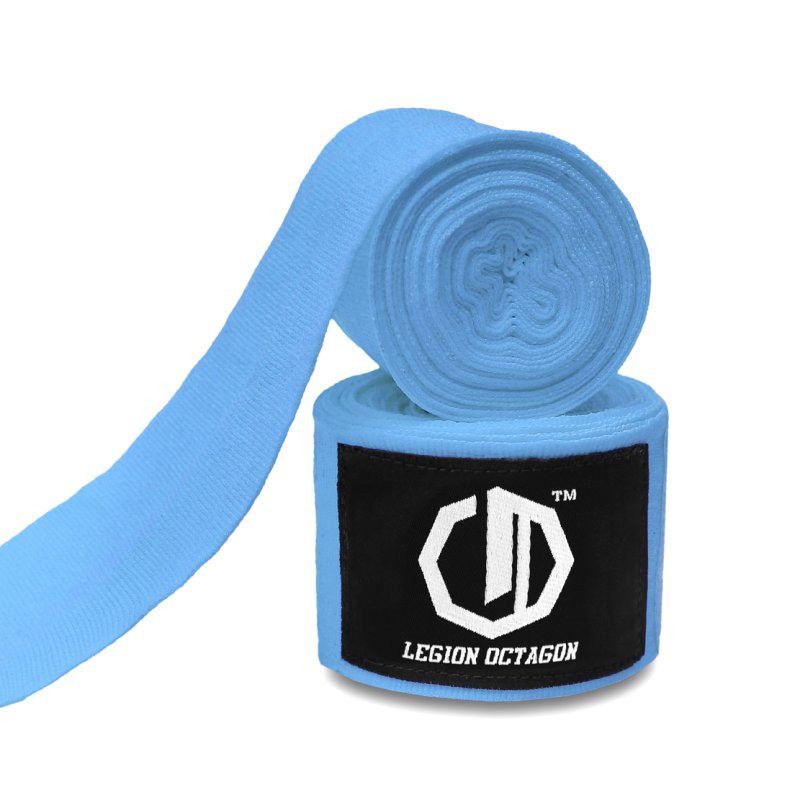 OCTAGON – Standard Boxing Hand Wraps Light Blue