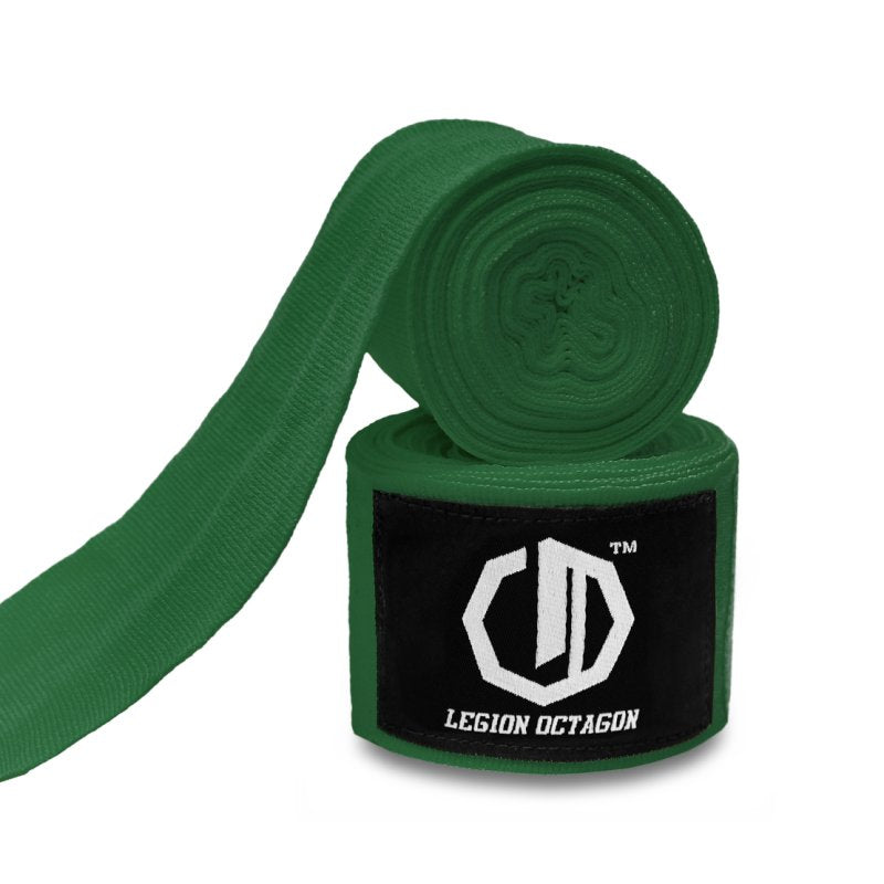 OCTAGON – Standard Boxing Hand Wraps Dark Green