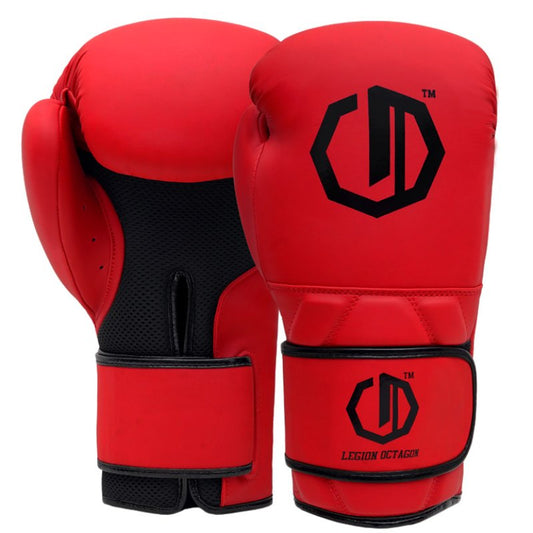 Octagon Legion Octagon “ENFORCER” Boxing Gloves Dark Red 🥊🔴🔥