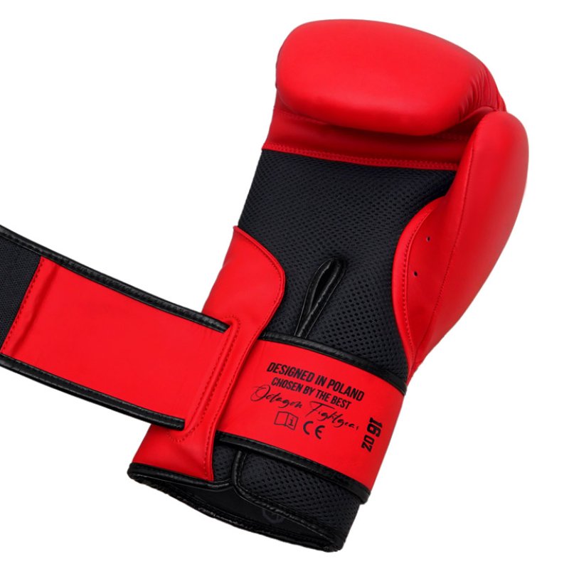 Octagon Legion Octagon “ENFORCER” Boxing Gloves Dark Red 🥊🔴🔥