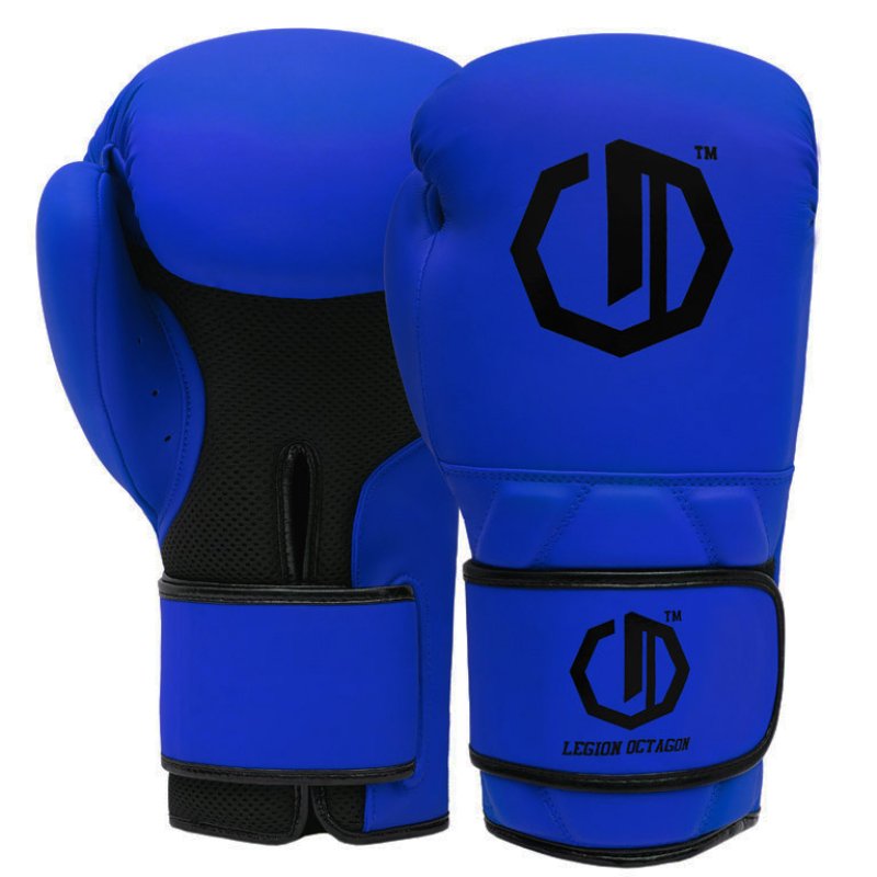 Octagon Legion Octagon “ENFORCER” Boxing Gloves Dark Blue🥊🔴🔥