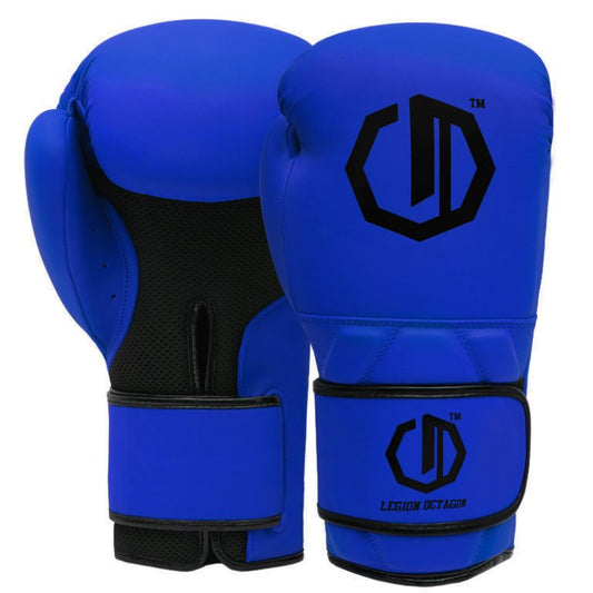 Octagon Legion Octagon “ENFORCER” Boxing Gloves Dark Blue🥊🔴🔥