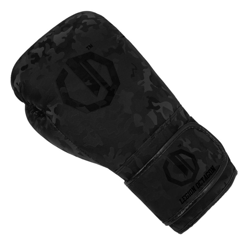 🥊🖤 Legion Octagon Shadow Camo Black Boxing Gloves