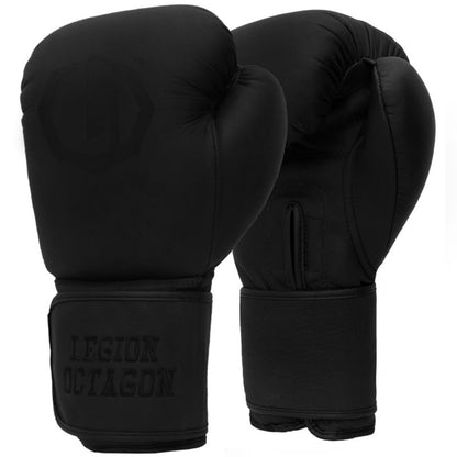 Octagon Legion Octagon “GIANT” Boxing Gloves Black/Black 🥊🖤🔥