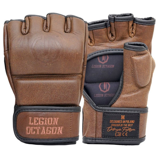 🥊 MMA PRO Gloves Oldschool Brown