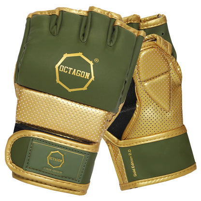 MMA GLOVES Octagon Gold Edition 2.0 Khaki