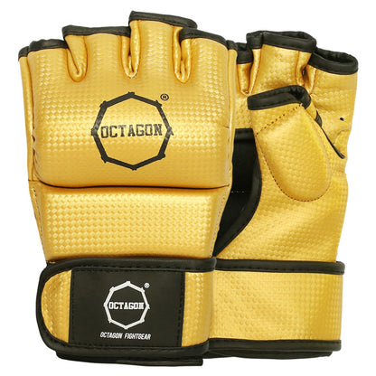 MMA GLOVES Octagon KEVLAR Gold