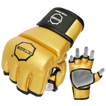 MMA GLOVES Octagon KEVLAR Gold