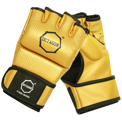 MMA GLOVES Octagon KEVLAR Gold
