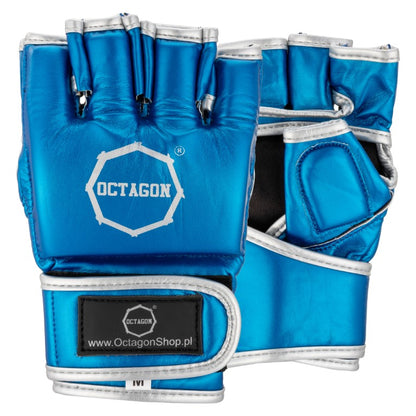 MMA GLOVES Octagon Metallic Blue