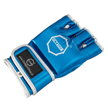 MMA GLOVES Octagon Metallic Blue