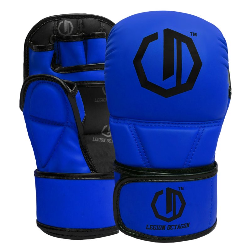 🥊🔥 Legion OCTAGON MMA Sparring Gloves “ENFORCER” Blue