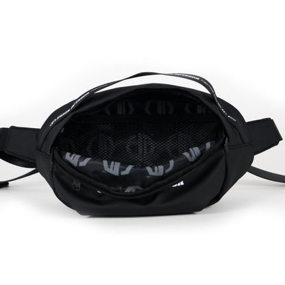 🖤🤍 Legion OCTAGON Waist Bag – Black with White Logo