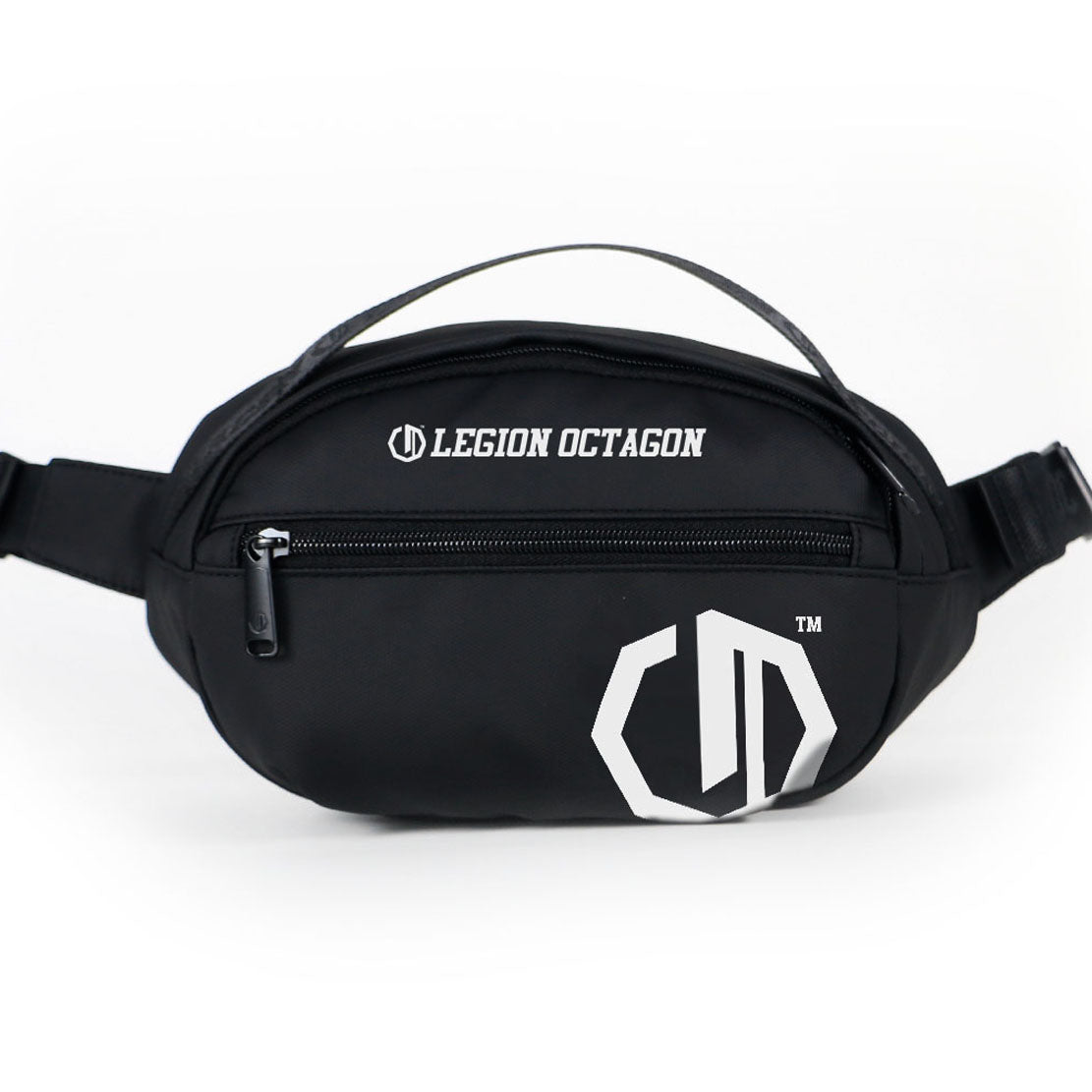 🖤🎒 Legion OCTAGON Waist Bag – Black/White