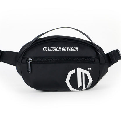 🖤🎒 Legion OCTAGON Waist Bag – Black/White