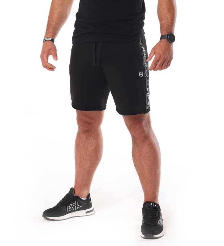 OCTAGON Stripe Cotton Shorts
