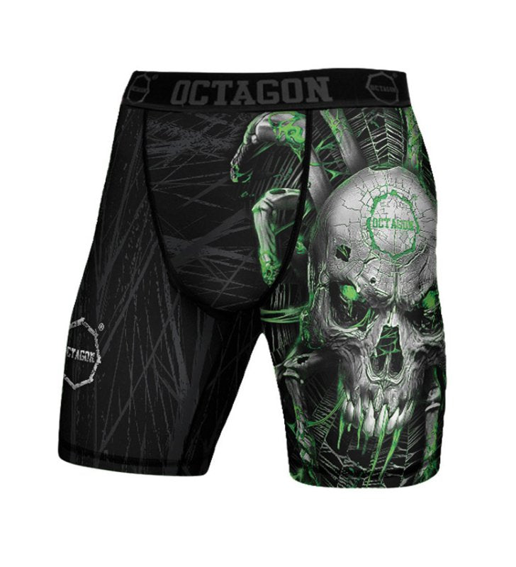 OCTAGON – Spiderskull Compression Shorts