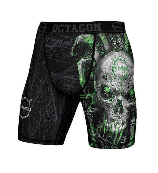 OCTAGON – Spiderskull Compression Shorts
