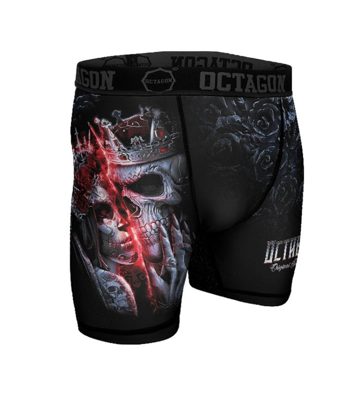 OCTAGON – Santa Muerte Compression Shorts