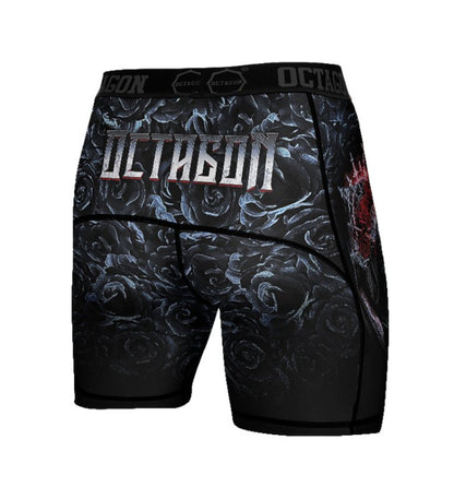 OCTAGON – Santa Muerte Compression Shorts