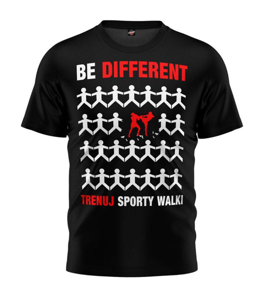 “Be different – train combat sports” T-Shirt